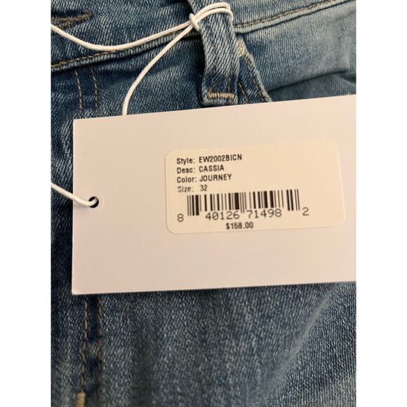 EDWIN Women's Cassia Bootcut Crop Jeans Wash: Journey Sz 32 NWT - Picture 7 of 10